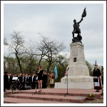 Újra dörögtek a fegyverek Tápióbicskén (fotó: Rácz Tünde)