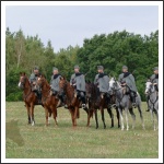A soproni Nádasdy-huszárok a Nemzetközi lovassági napokon