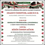 Magyarnak lenni hittel, szóval és cselekedettel - Március 15. Aknaszlatinán