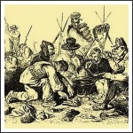 Táborozó horvát népfelkelők