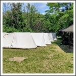 A pestvármegyei kadétzászlóalj 1. táborozása