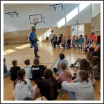 Huszár az óvodában