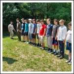 A pestvármegyei kadétzászlóalj 1. táborozása