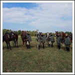 A soproni Nádasdy-huszárok a Nemzetközi lovassági napokon