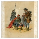 Horvát határőr, szerezsán és népfelkelő