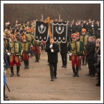 Huszártemetés (fotó: Gömöri Lovas és Népi Hagyományőrző Egyesület Facebook-oldala)