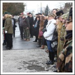 Megemlékezés a keleti front áldozatairól Pápán
