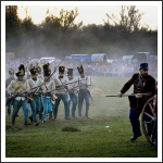 Újra dörögtek a fegyverek Tápióbicskén (fotó: Rácz Tünde)