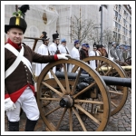 Harc a városközpontban (fotó: Galambos Sándor)