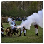 Újra dörögtek a fegyverek Tápióbicskén (fotó: Rácz Tünde)