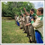 A pestvármegyei kadétzászlóalj 1. táborozása