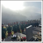 Huszártemetés (fotó: Gömöri Lovas és Népi Hagyományőrző Egyesület Facebook-oldala)