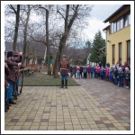 Budakeszi iskoláiban és óvodáiban március idusán (fotó: Turi András)