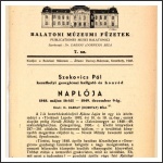 Szekovics Pál naplója