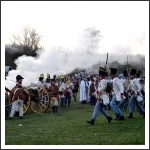 Újra dörögtek a fegyverek Tápióbicskén (fotó: Rácz Tünde)