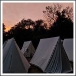 A pestvármegyei kadétzászlóalj 1. táborozása