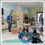 Huszár az óvodában