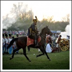 Újra dörögtek a fegyverek Tápióbicskén (fotó: Rácz Tünde)