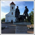 Móga és Batthyány a sukorói haditanácson (Nagy Benedek szobra) Móga és Batthyány a sukorói haditanácson (Nagy Benedek szobra)