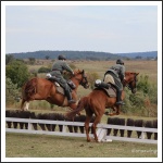 A soproni Nádasdy-huszárok a Nemzetközi lovassági napokon