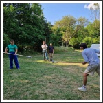 A pestvármegyei kadétzászlóalj 1. táborozása