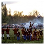 Újra dörögtek a fegyverek Tápióbicskén (fotó: Rácz Tünde)