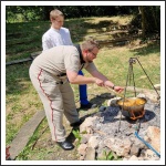 A pestvármegyei kadétzászlóalj 1. táborozása