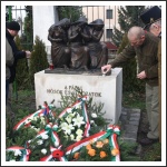 Megemlékezés a keleti front áldozatairól Pápán