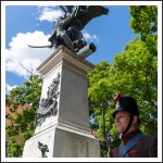 Budavár visszavételére emlékeztünk a Honvéd Emlékműnél (fotó: Pető István)