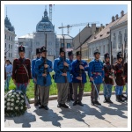 Budavár visszavételére emlékeztünk a Honvéd Emlékműnél (fotó: Pető István)