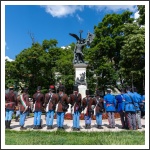 Budavár visszavételére emlékeztünk a Honvéd Emlékműnél (fotó: Pető István)