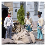 A Szövetség honvédelem napi megemlékezései, Budavári ostrom csatajáték - fotó: Pető István