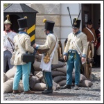 A Szövetség honvédelem napi megemlékezései, Budavári ostrom csatajáték - fotó: Pető István