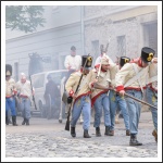 A Szövetség honvédelem napi megemlékezései, Budavári ostrom csatajáték - fotó: Pető István