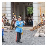 A Szövetség honvédelem napi megemlékezései, Budavári ostrom csatajáték - fotó: Pető István