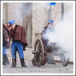 A Szövetség honvédelem napi megemlékezései, Budavári ostrom csatajáték - fotó: Pető István