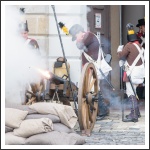 A Szövetség honvédelem napi megemlékezései, Budavári ostrom csatajáték - fotó: Pető István