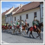 A magyar honvéd gyalogság és tüzérség ünnepe a Budai Várban (fotó: Pető István)