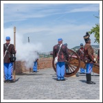 A magyar honvéd gyalogság és tüzérség ünnepe a Budai Várban (fotó: Pető István)