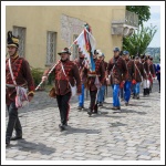 A magyar honvéd gyalogság és tüzérség ünnepe a Budai Várban (fotó: Pető István)
