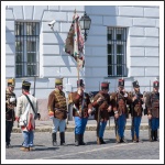 A magyar honvéd gyalogság és tüzérség ünnepe a Budai Várban (fotó: Pető István)