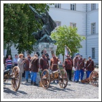 A magyar honvéd gyalogság és tüzérség ünnepe a Budai Várban (fotó: Pető István)