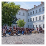 A magyar honvéd gyalogság és tüzérség ünnepe a Budai Várban (fotó: Pető István)