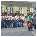 A magyar honvéd gyalogság és tüzérség ünnepe a Budai Várban (fotó: Pető István)