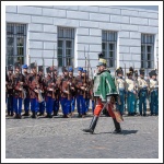 A magyar honvéd gyalogság és tüzérség ünnepe a Budai Várban (fotó: Pető István)