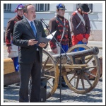 A magyar honvéd gyalogság és tüzérség ünnepe a Budai Várban (fotó: Pető István)