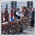 A magyar honvéd gyalogság és tüzérség ünnepe a Budai Várban (fotó: Pető István)