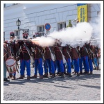 A magyar honvéd gyalogság és tüzérség ünnepe a Budai Várban (fotó: Pető István)