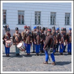 A magyar honvéd gyalogság és tüzérség ünnepe a Budai Várban (fotó: Pető István)