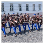 A magyar honvéd gyalogság és tüzérség ünnepe a Budai Várban (fotó: Pető István)